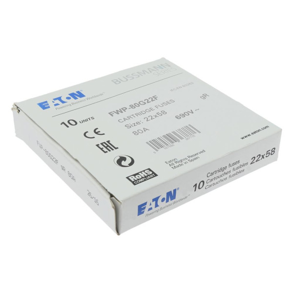 Fuse 80a 690vac gr 22x58  - Eaton - FWP-80G22F