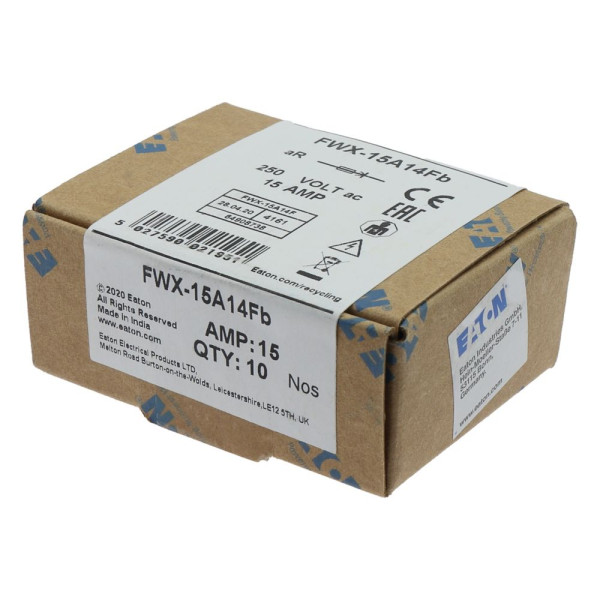 250v 15amp s/cond ferrule 14.3 x 50.8mm 
