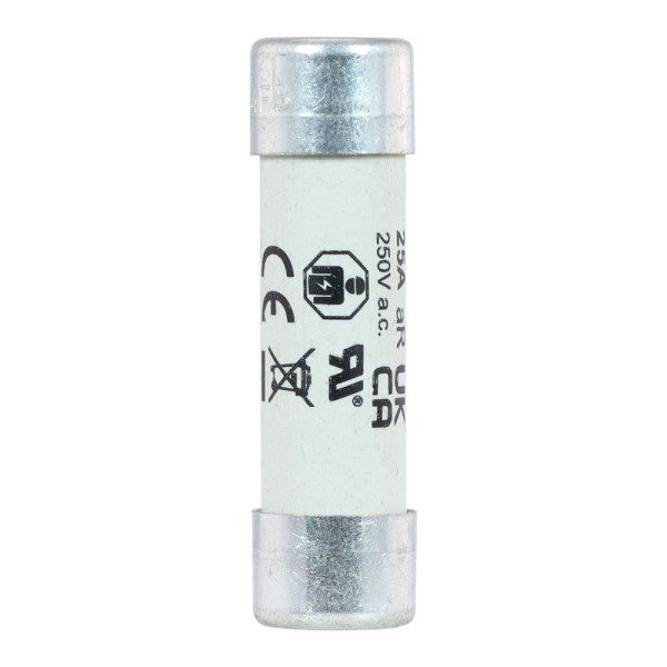 25amp 250v ac ferrule 14.3 x 50.8mm 