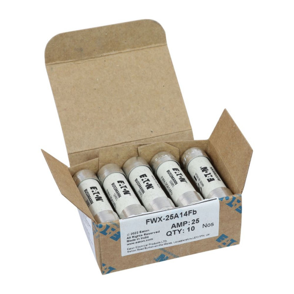 25amp 250v ac ferrule 14.3 x 50.8mm 