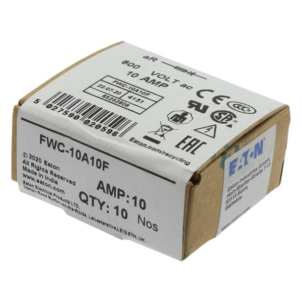 10amp 600v ac ferrule 10 x 38mm 
