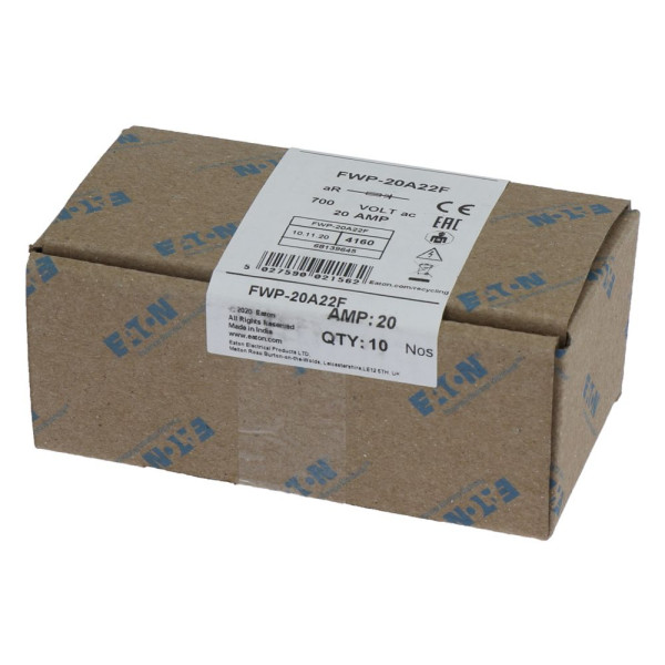 20amp 700v ac 22 x 58mm ferrule 