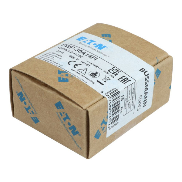 30a 690v 14x51 indicated 14.3 x 50.8mm  - Eaton - FWP-30A14FI