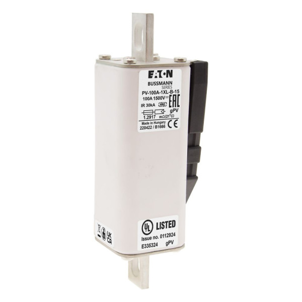 Fuse 100a 1500v 1xl pv bolt-in ver 