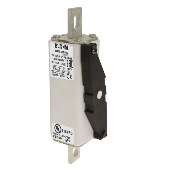 Fuse 125a 1500v 1 xl pv bolt in ver 