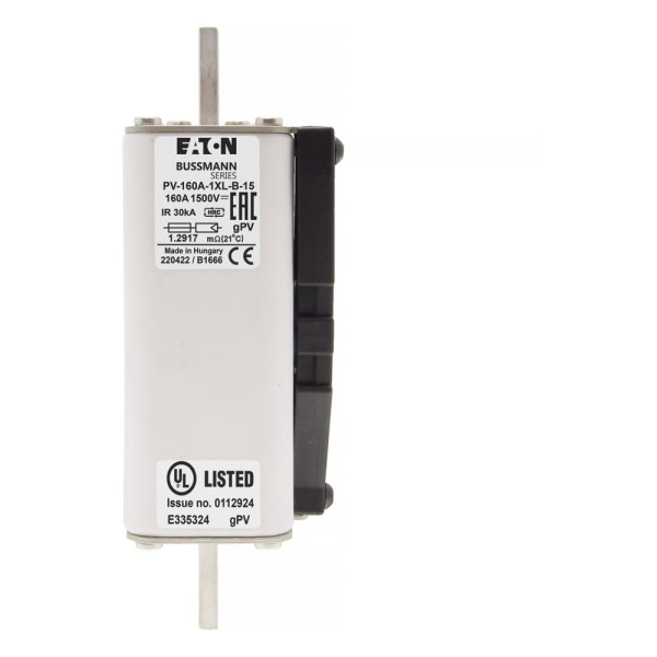 Fuse 160a 1500v 1xl pv bolt-in ver 