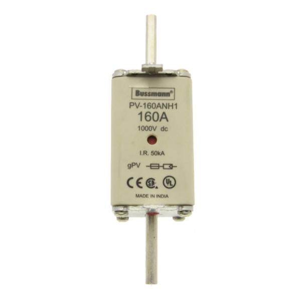 Fuse 160a 1000v dc pv size 1 dual ind 