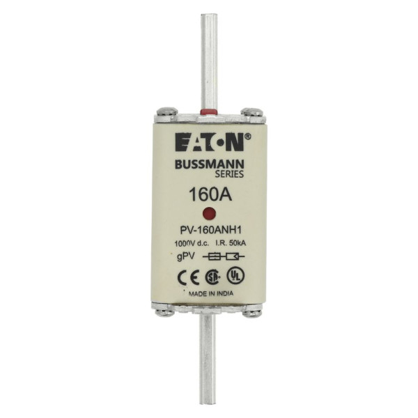 Fuse 160a 1000v dc pv size 1 dual ind 