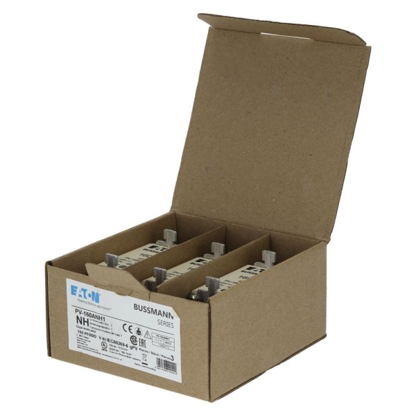 Fuse 160a 1000v dc pv size 1 dual ind 