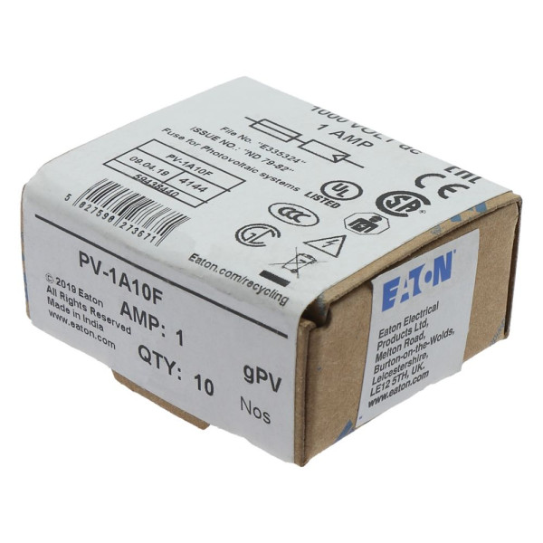 1amp 1000v dc solar ferrule 10 x 38mm