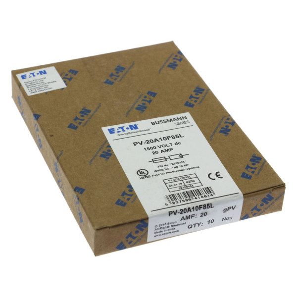 20amp 1500v dc solar ferrule 10 x 85mm 