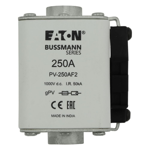 Fuse 250a 1000v dc size 2 flush end 