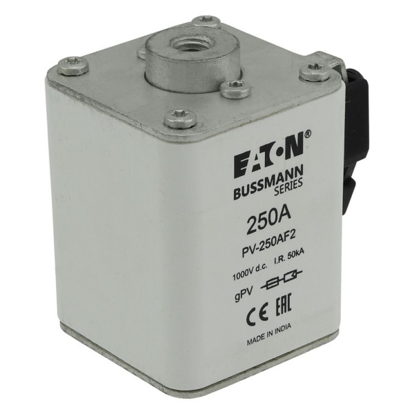 Fuse 250a 1000v dc size 2 flush end 