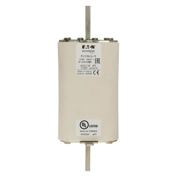 Fuse 315a 1500v 3l pv 