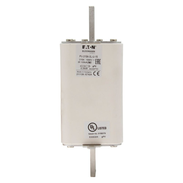 Fuse 315a 1500v 3l pv 