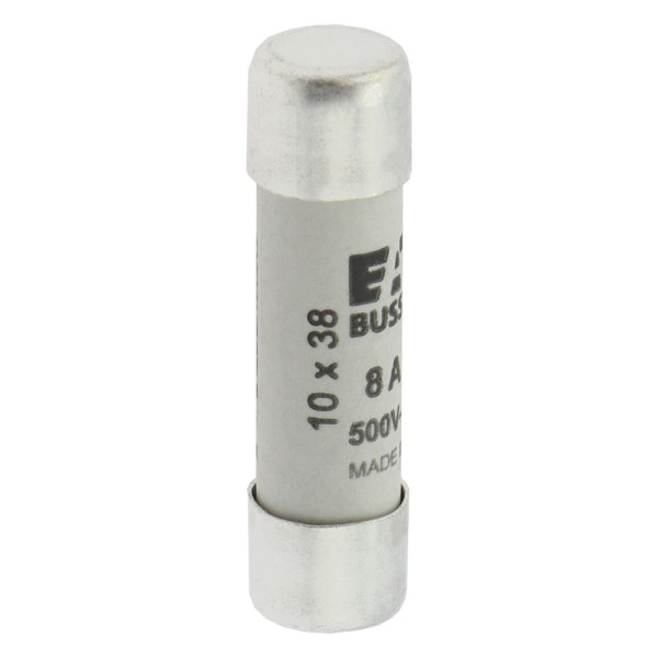 Cylindrical fuse 10 x 38 8a gg 500v ac 