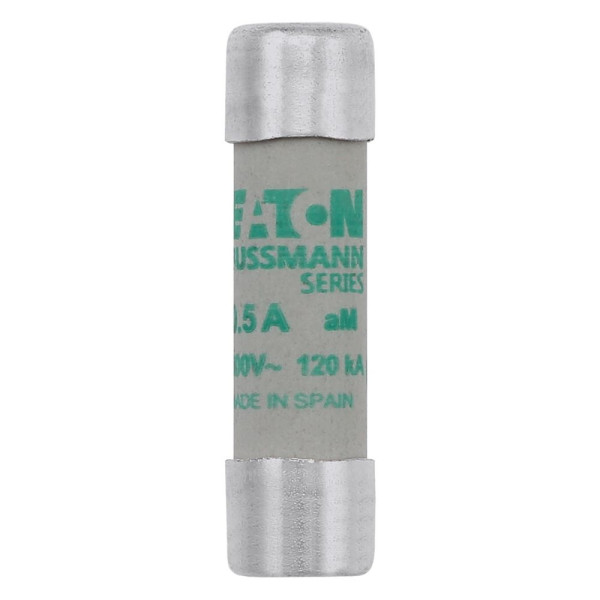 Cylindrical fuse 10x38 0.5a am 500v ac 