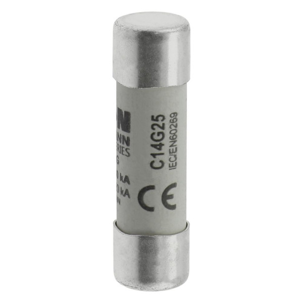 Cylindrical fuse 14 x 51 25a gg 690v ac  - Eaton - C14G25