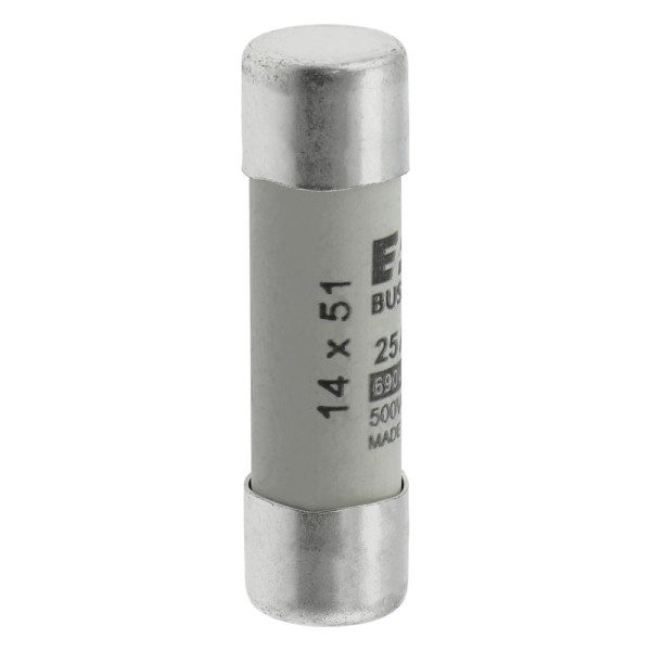 Cylindrical fuse 14 x 51 25a gg 690v ac  - Eaton - C14G25