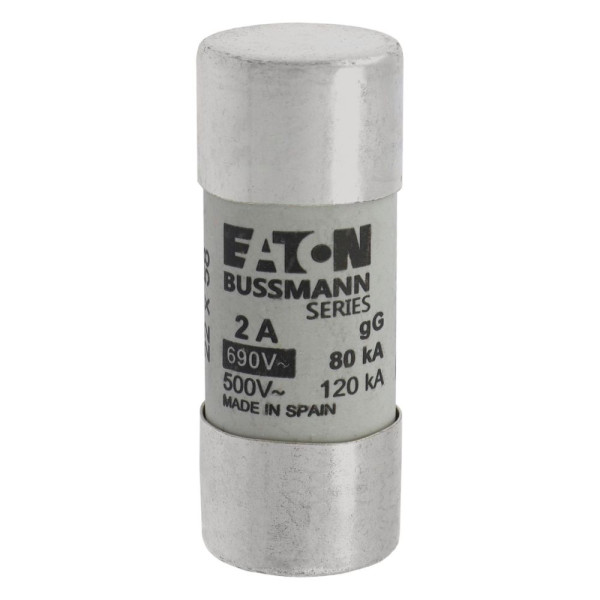 Cylindrical fuse 22 x 58 2a gg 690v ac  - Eaton - C22G2