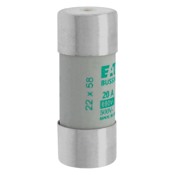Cyl fuse >str >22 x 58 20a gg 690v ac 