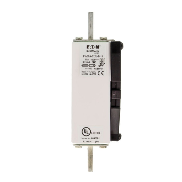 Fuse 50a 1500v 1*xl pv bolt-in ver 
