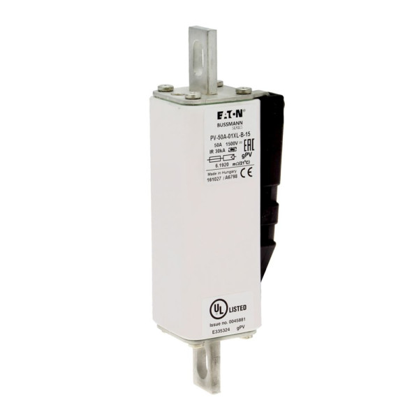 Fuse 50a 1500v 1*xl pv bolt-in ver 