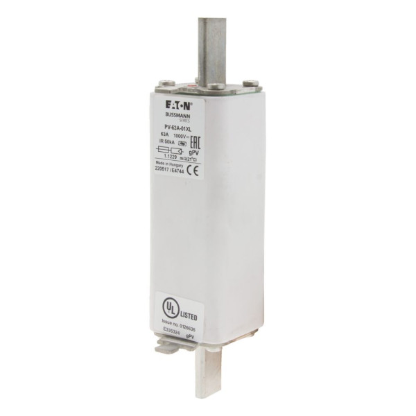 Fuse 63a 1000v 1*xl pv 