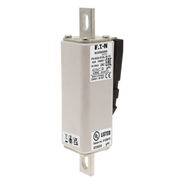 Fuse 63a 1500v 1 xl pv bolt in ver 