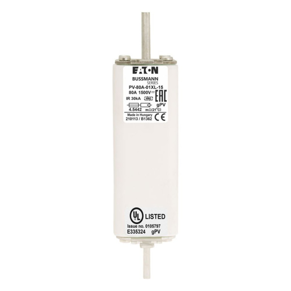 Fuse 80a 1500v 1*xl pv 