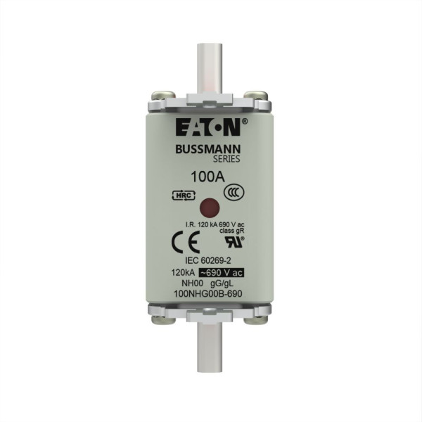 Nh fuse 100amp 690v gg size 00 