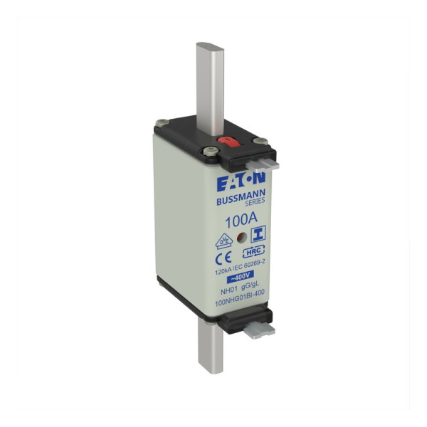 Nh fuse 100a 400v gg/gl size 01 imgl  - Eaton - 100NHG01BI-400