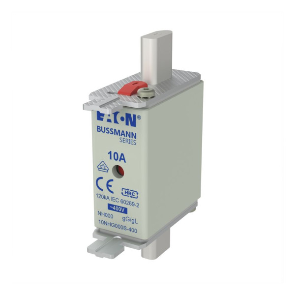 Nh fuse 10a 400v gg size 000 