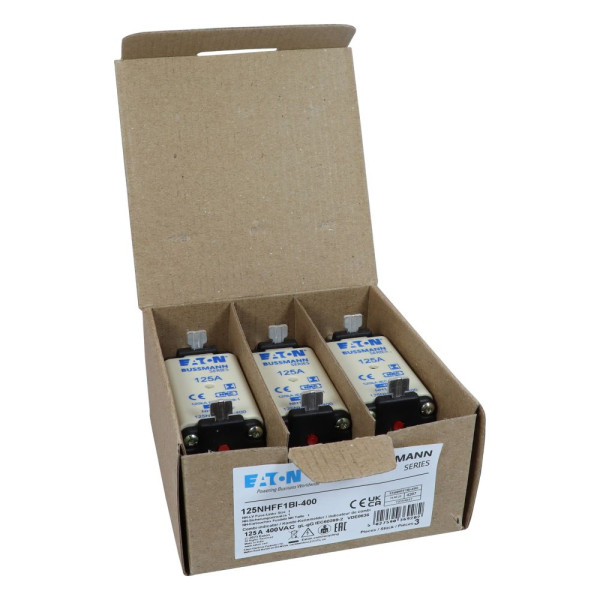 Eaton 125amp 400v ac gff 1 nh fuse  - Eaton - 125NHFF1BI-400