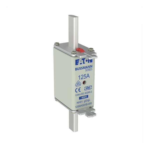 Nh fuse 125a 400v gg/gl size 01 