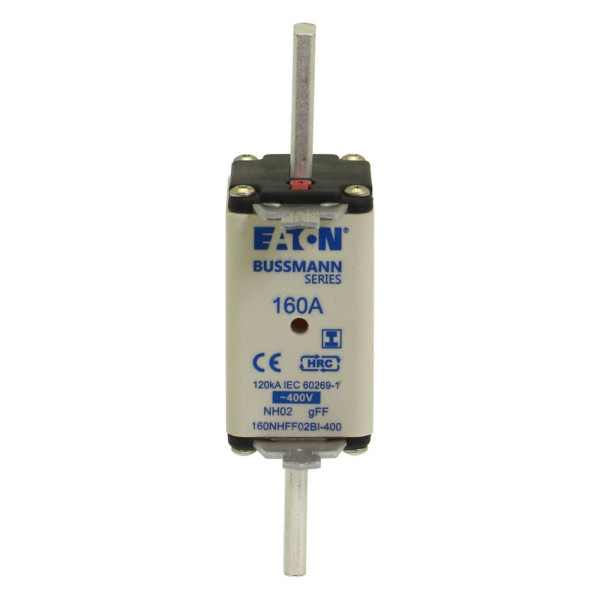 Eaton 160amp 400v ac gff 02 nh fuse  - Eaton - 160NHFF02BI-400