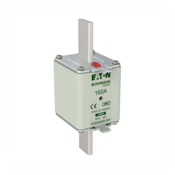 Nh fuse 160amp 690v am size 2 dual ind 