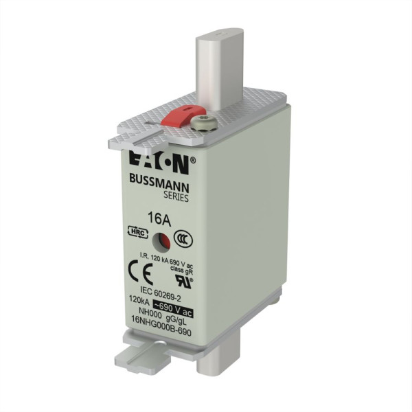 Nh fuse 16amp 690v gg size 000 