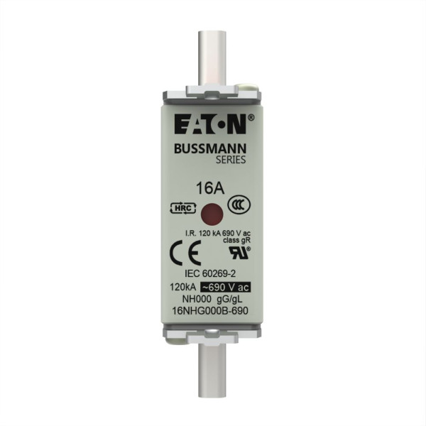 Nh fuse 16amp 690v gg size 000 