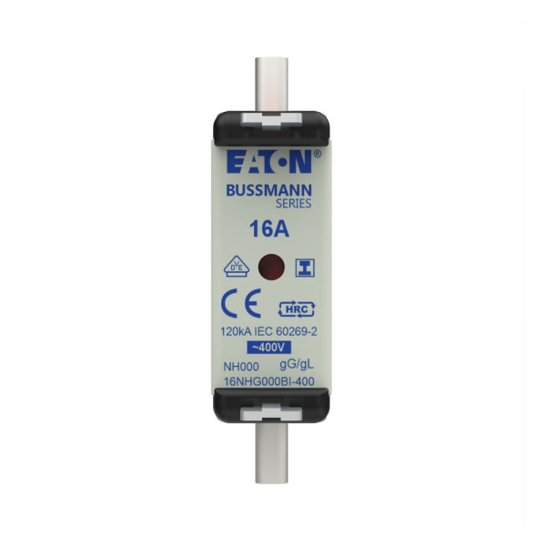 Nh fuse 16a 400v gg size 000 