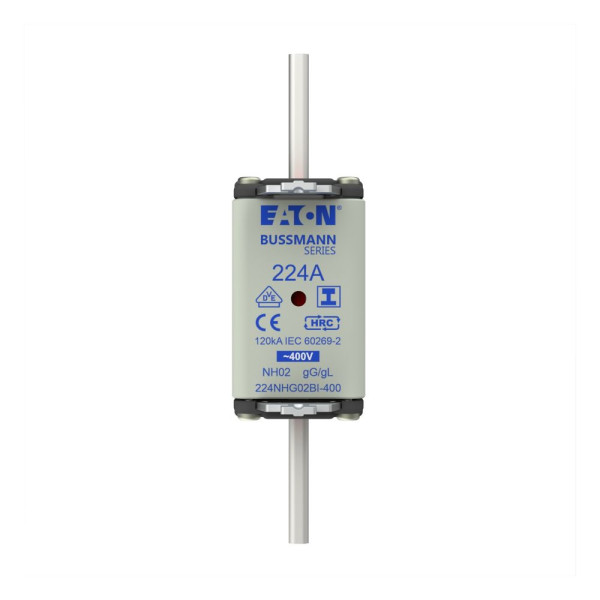 Nh fuse 224a 400v gg/gl size 02 
