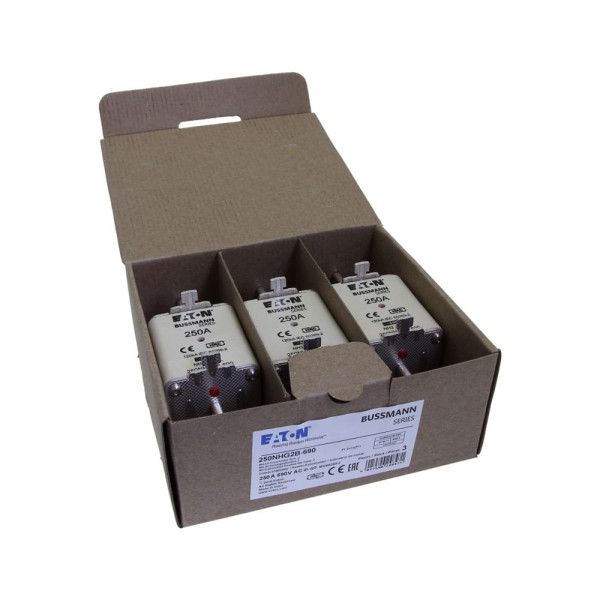 Nh fuse 250a 690v gg size 2 