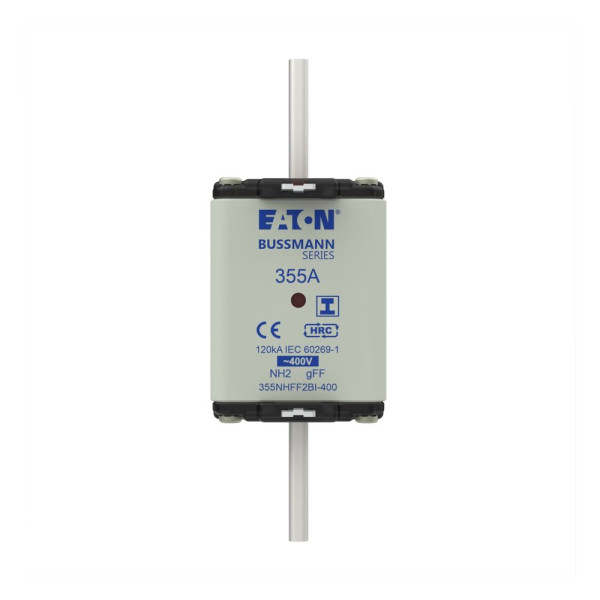Eaton 355amp 400v ac gff 2 nh fuse  - Eaton - 355NHFF2BI-400