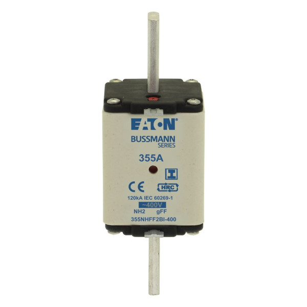 Eaton 355amp 400v ac gff 2 nh fuse  - Eaton - 355NHFF2BI-400