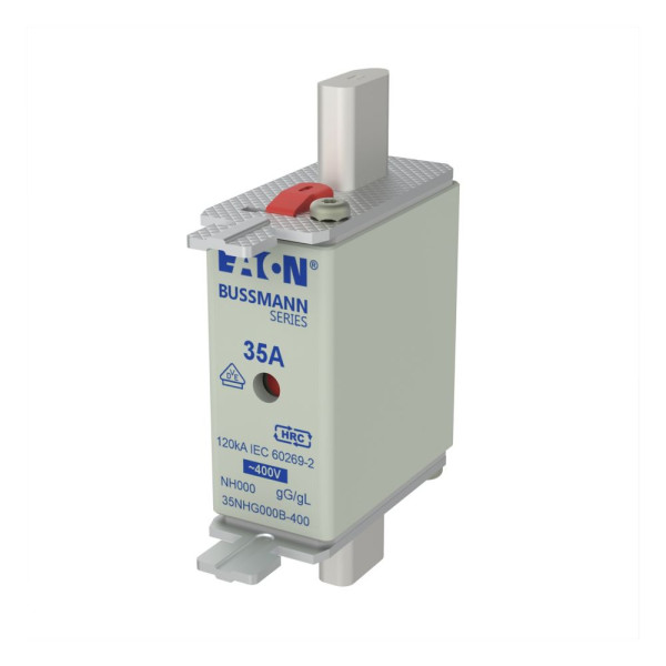Nh fuse 35a 400v gg/gl size 000  - Eaton - 35NHG000B-400