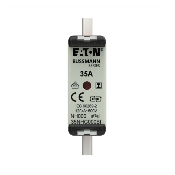 Nh fuse 35 500v gl/gg size 000  - Eaton - 35NHG000BI