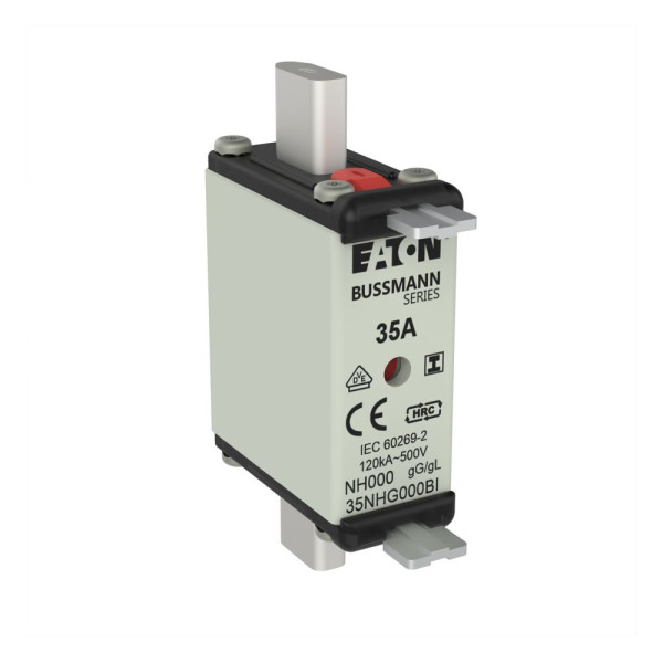 Nh fuse 35 500v gl/gg size 000  - Eaton - 35NHG000BI