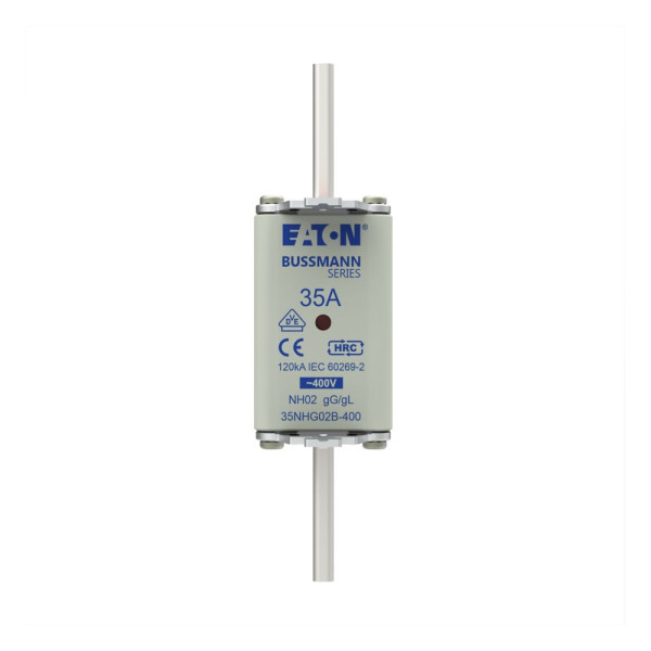 Nh fuse 35a 400v gg/gl size 02 