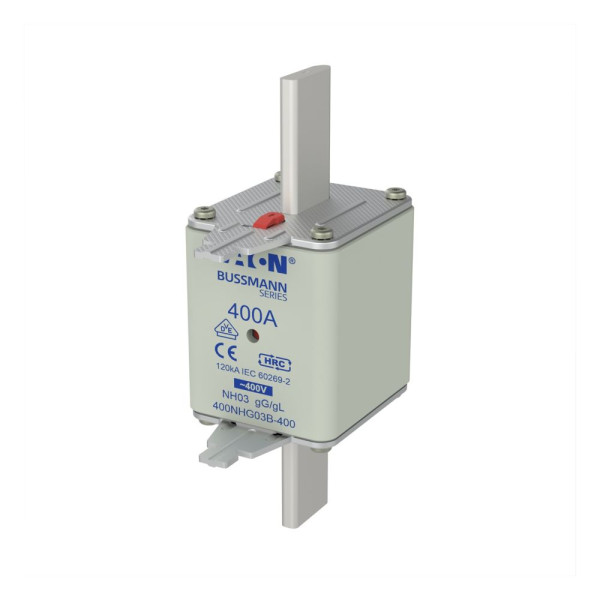 Nh fuse 400a 400v gg/gl size 03 