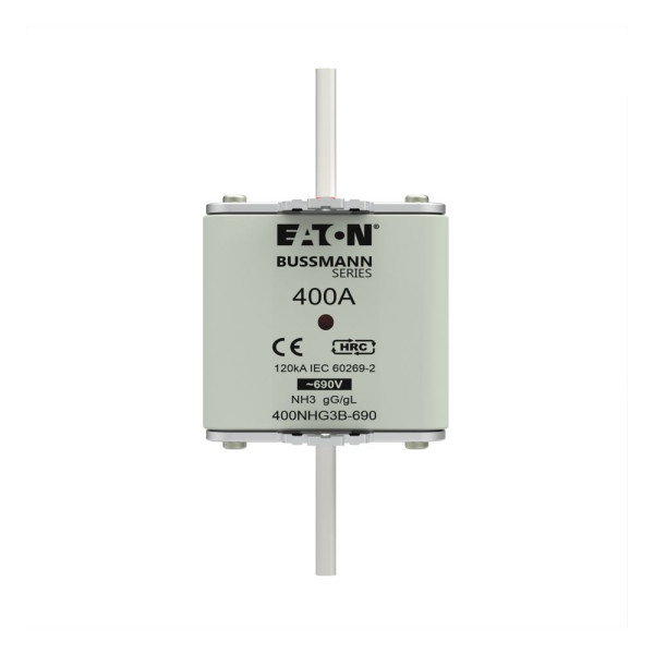 Nh fuse 400a 690v gg size 3 